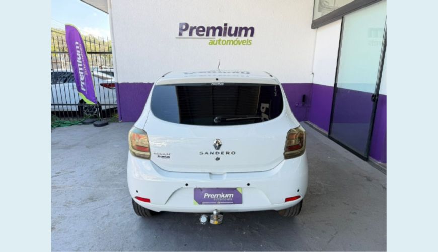 RENAULT SANDERO FLEX MANUAL 4P - BRANCO - 2020 Foto 4 (Grande)