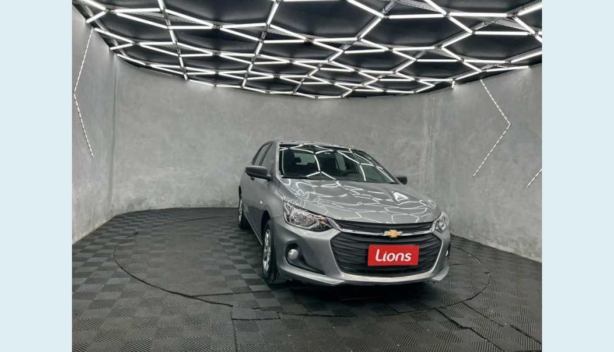 CHEVROLET ONIX 1.0 FLEX MANUAL 4P - PRATA - 2024 Foto 4 (Grande)