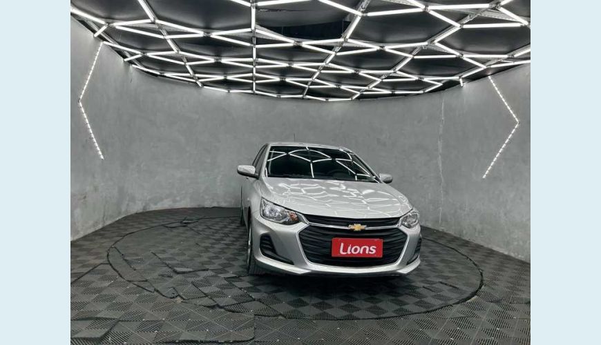 CHEVROLET ONIX PLUS LT 1.0 FLEX MANUAL 4P - PRATA - 2022 Foto 4 (Grande)