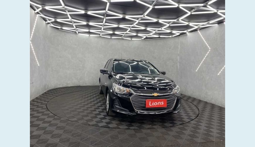 CHEVROLET ONIX LT 1.0 FLEX MANUAL 4P - PRETO - 2020 Foto 4 (Grande)