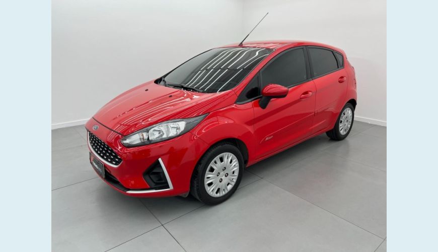 FORD FIESTA 16SE FLEX MANUAL 4P - VERMELHO - 2018 Foto 4 (Grande)