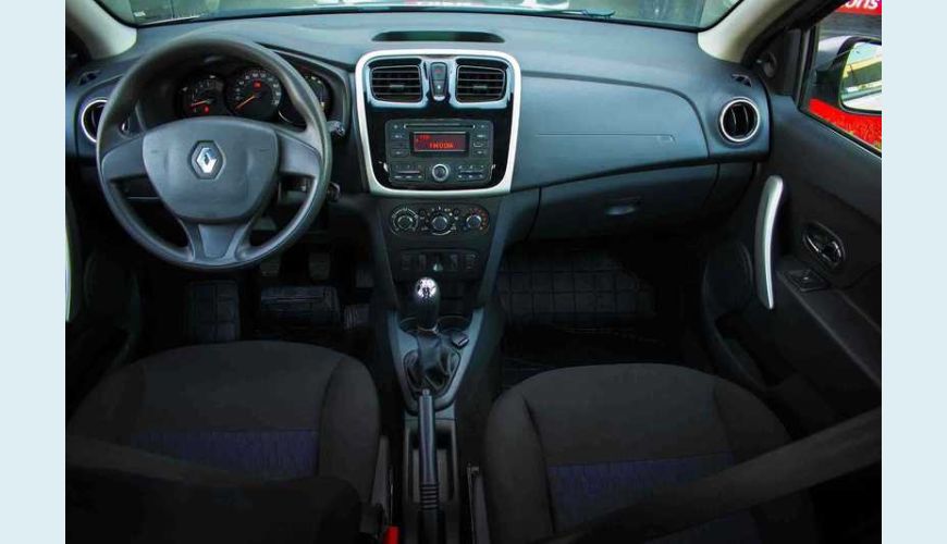 RENAULT SANDERO EXPRESSION 1.6 8V FLEX MANUAL 4P - PRATA - 2017 Foto 4 (Grande)