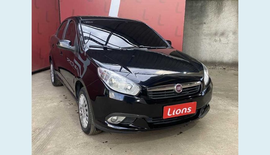 FIAT GRAND SIENA EVO ATTRACTIVE 1.4 8V FLEX MANUAL 4P - PRETO - 2015 Foto 4 (Grande)