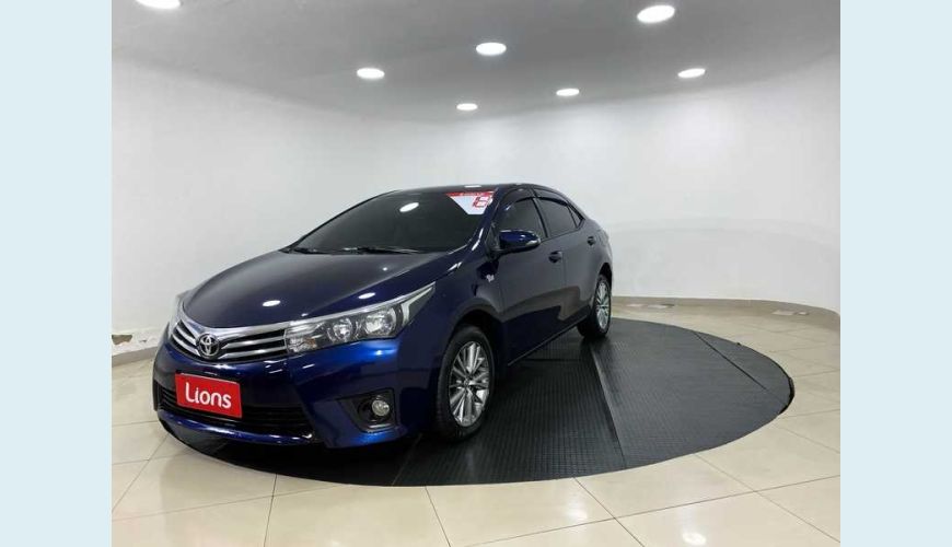 TOYOTA COROLLA XEI MULTI-DRIVE S 2.0 FLEX AUT. 4P - AZUL - 2015 Foto 4 (Grande)