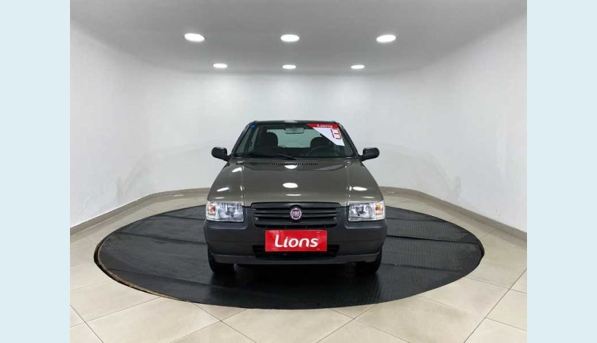 FIAT UNO MILLE WAY ECONOMY 1.0 FLEX MANUAL 4P - CINZA - 2013 Foto 4 (Grande)