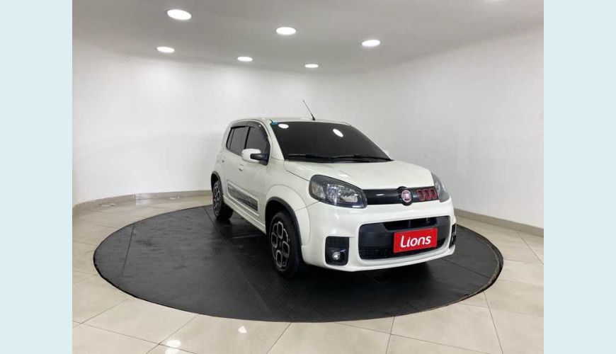 FIAT UNO SPORTING 1.4 8V FLEX MANUAL 4P - BRANCO - 2015 Foto 4 (Grande)