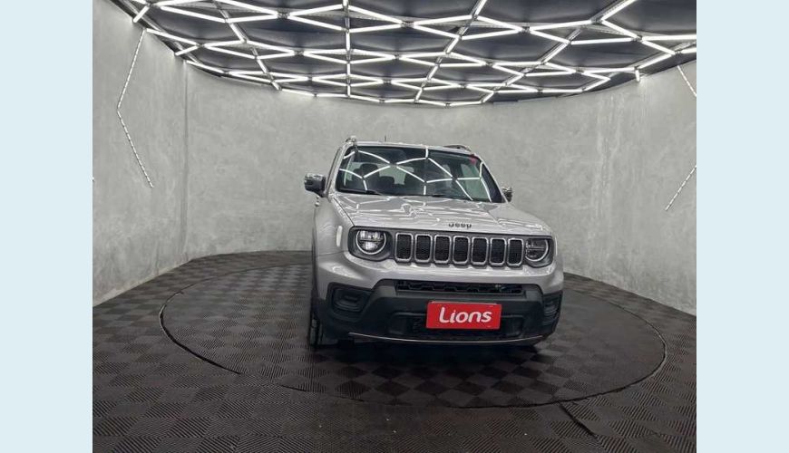 JEEP RENEGADE LONGITUDE T270 1.3 TURBO FLEX AUT. 4P - PRATA - 2024 Foto 4 (Grande)