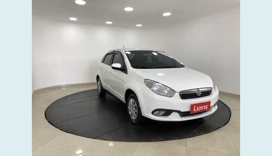 FIAT GRAND SIENA EVO ATTRACTIVE 1.4 8V FLEX MANUAL 4P - BRANCO - 2013 Foto 4 (Grande)