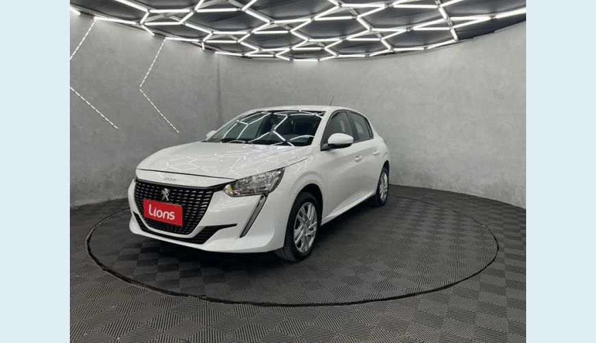 PEUGEOT 208 ACTIVE 1.6 16V FLEX MANUAL 4P - BRANCO - 2022 Foto 4 (Grande)