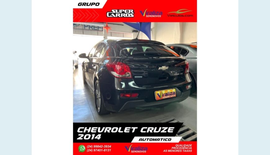 CHEVROLET CRUZE FLEX AUT. 4P - PRETO - 2014 Foto 4 (Grande)