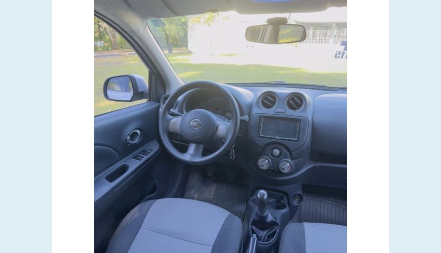 NISSAN MARCH FLEX MANUAL 4P - PRATA - 2014 Foto 4 (Grande)