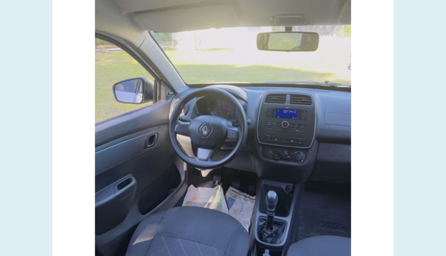 RENAULT KWID FLEX MANUAL 4P - PRATA - 2019 Foto 4 (Grande)