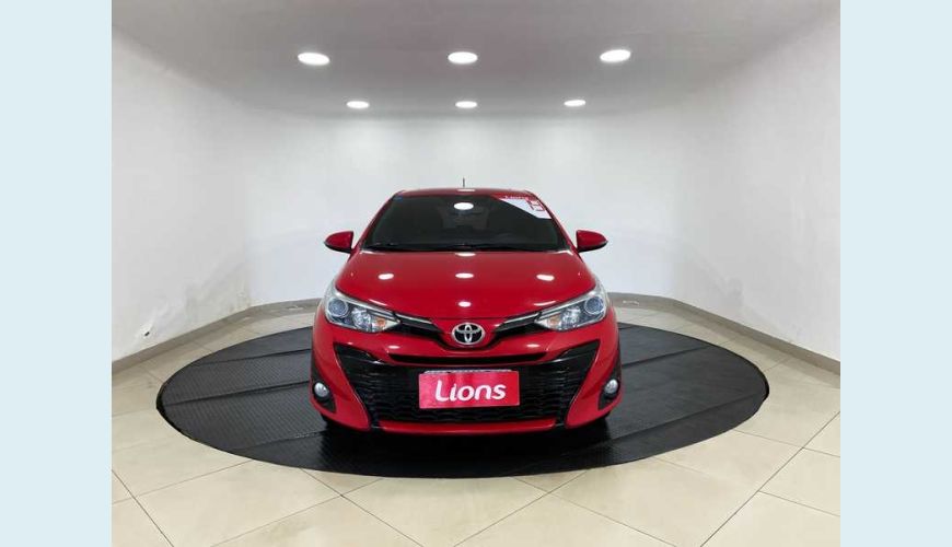 TOYOTA YARIS XLS 1.5 FLEX AUT. 4P - VERMELHO - 2019 Foto 4 (Grande)