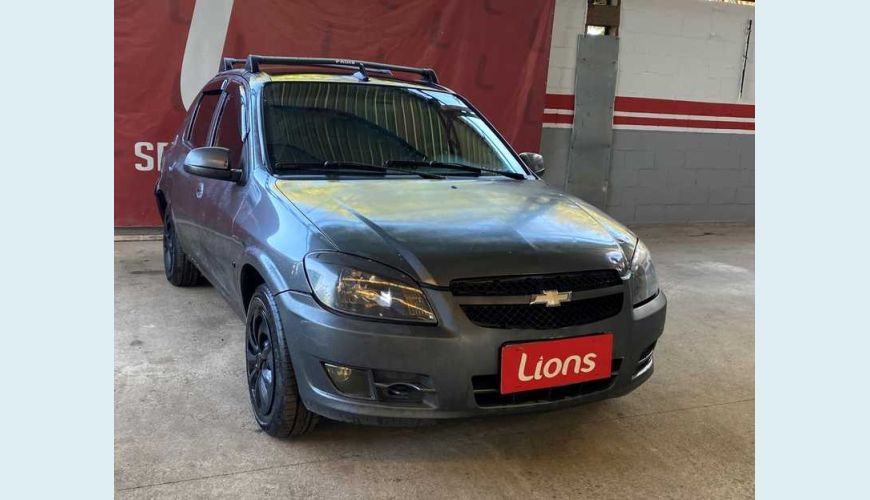 CHEVROLET PRISMA MAXX LT 1.4 FLEX MANUAL 4P - CINZA - 2012 Foto 4 (Grande)