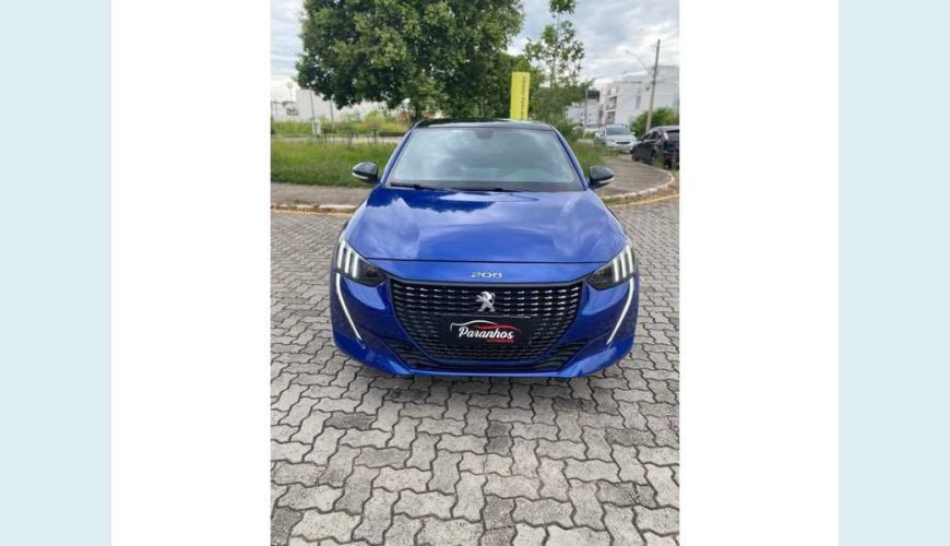 PEUGEOT 208 STYLE 1.0 FLEX AUT. 4P - AZUL - 2024 Foto 4 (Grande)