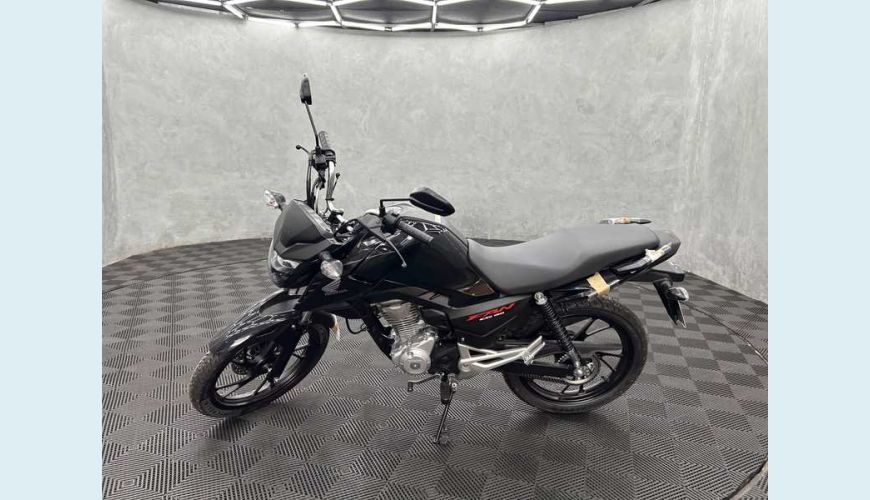 HONDA CG 160 FAN FLEX - PRETO - 2025 Foto 4 (Grande)