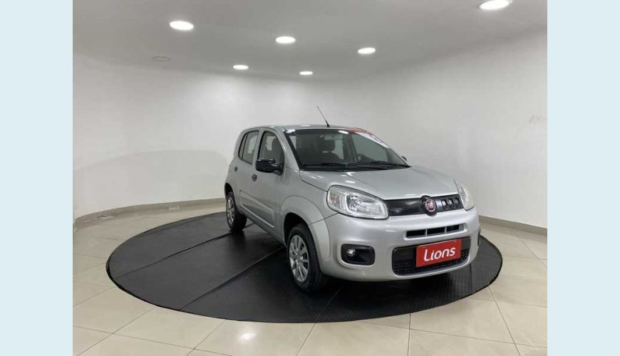 FIAT UNO ATTRACTIVE 1.0 FLEX MANUAL 4P - PRATA - 2016 Foto 4 (Grande)