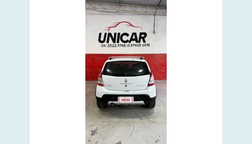 RENAULT SANDERO FLEX MANUAL 4P - BRANCO - 2014 Foto 4 (Grande)