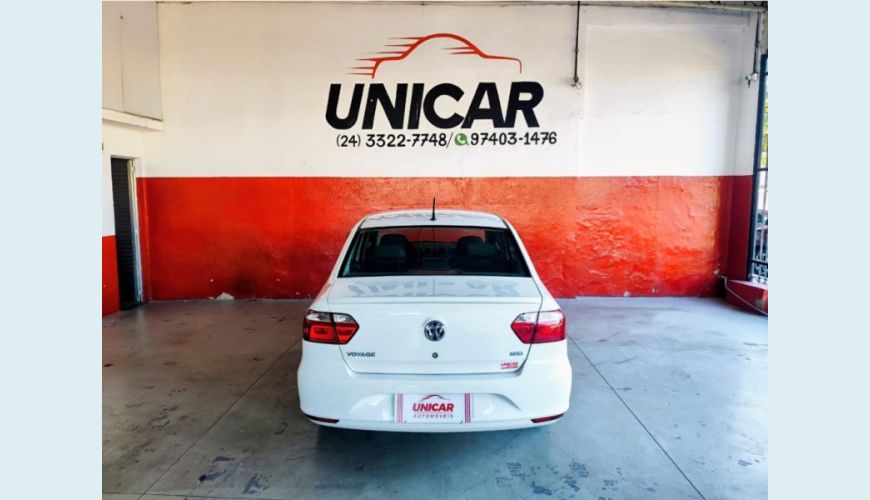 VOLKSWAGEN VOYAGE FLEX MANUAL 4P - BRANCO - 2015 Foto 4 (Grande)