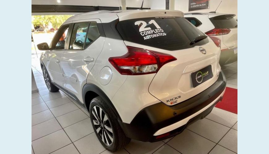 NISSAN KICKS SV 1.6 16V FLEX MANUAL 4P - BRANCO - 2021 Foto 4 (Grande)