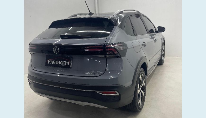 VOLKSWAGEN NIVUS HIGHLINE 1.0 200 TSI FLEX MANUAL. 4P - CINZA - 2024 Foto 4 (Grande)