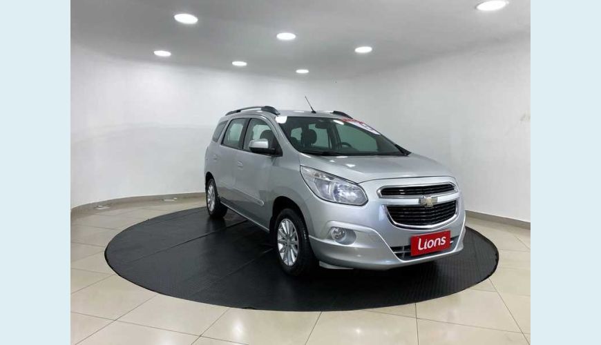 CHEVROLET SPIN LT 5S 1.8 FLEX MANUAL 4P - PRATA - 2015 Foto 4 (Grande)