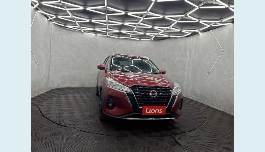 NISSAN KICKS ADVANCE 1.6 FLEX MANUAL 4P - VERMELHO - 2022 Foto 4 (Grande)