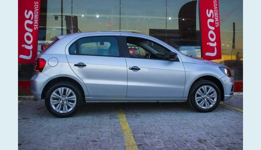 VOLKSWAGEN GOL 1.0 12V FLEX MANUAL 4P - PRATA - 2019 Foto 4 (Grande)