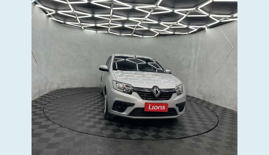 RENAULT LOGAN ZEN 1.0 12V FLEX MANUAL 4P - PRATA - 2021 Foto 4 (Grande)