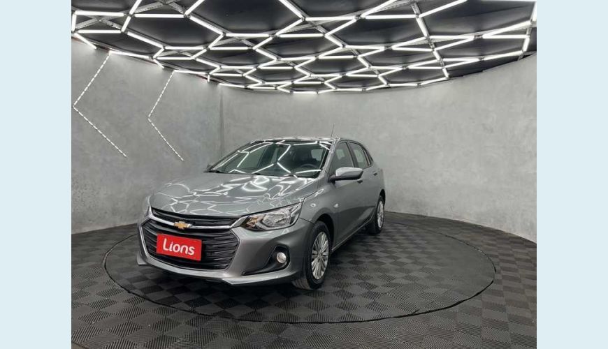 CHEVROLET ONIX LT 1.0 TURBO FLEX MANUAL 4P - PRATA - 2024 Foto 4 (Grande)