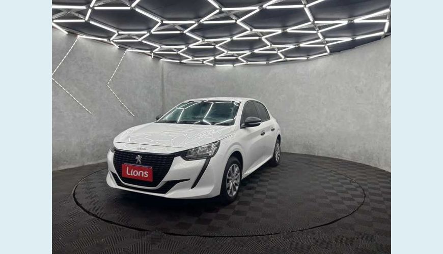 PEUGEOT 208 LIKE 1.0 FLEX MANUAL 4P - BRANCO - 2023 Foto 4 (Grande)