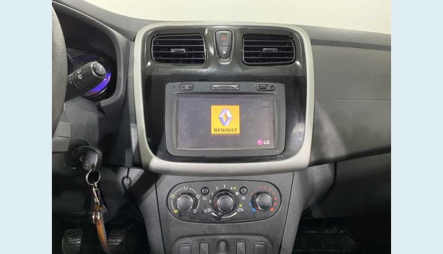 RENAULT SANDERO EXPRESSION 1.0 16V FLEX MANUAL 4P - PRETO - 2015 Foto 4 (Grande)