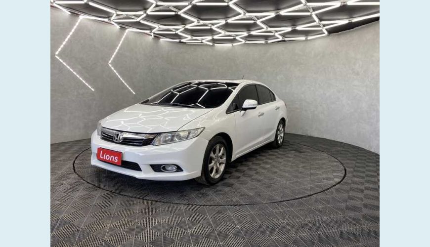 HONDA CIVIC EXR 2.0 I-VTEC FLEX AUT. 4P - BRANCO - 2014 Foto 4 (Grande)