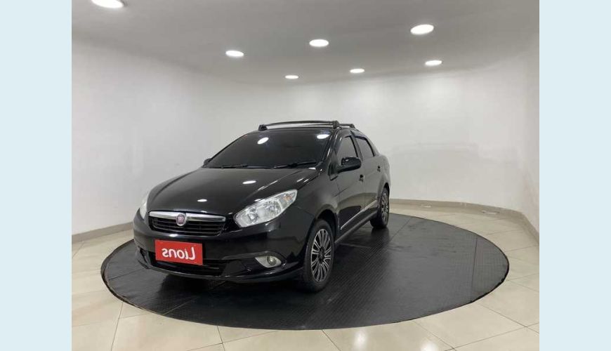 FIAT GRAND SIENA ESSENCE 1.6 16V FLEX MANUAL 4P - PRETO - 2014 Foto 4 (Grande)