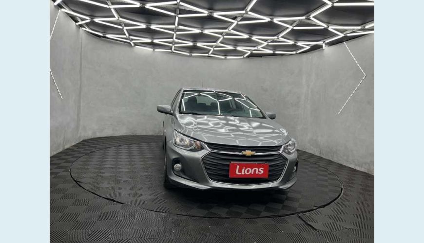 CHEVROLET ONIX LT 1.0 TURBO FLEX MANUAL 4P - PRATA - 2024 Foto 4 (Grande)