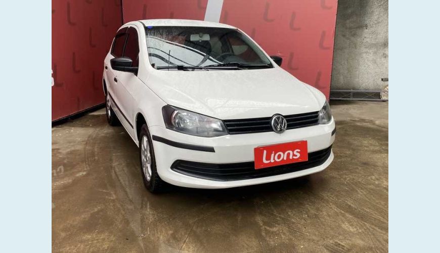 VOLKSWAGEN GOL TEC 1.0 FLEX MANUAL 2P - BRANCO - 2014 Foto 4 (Grande)