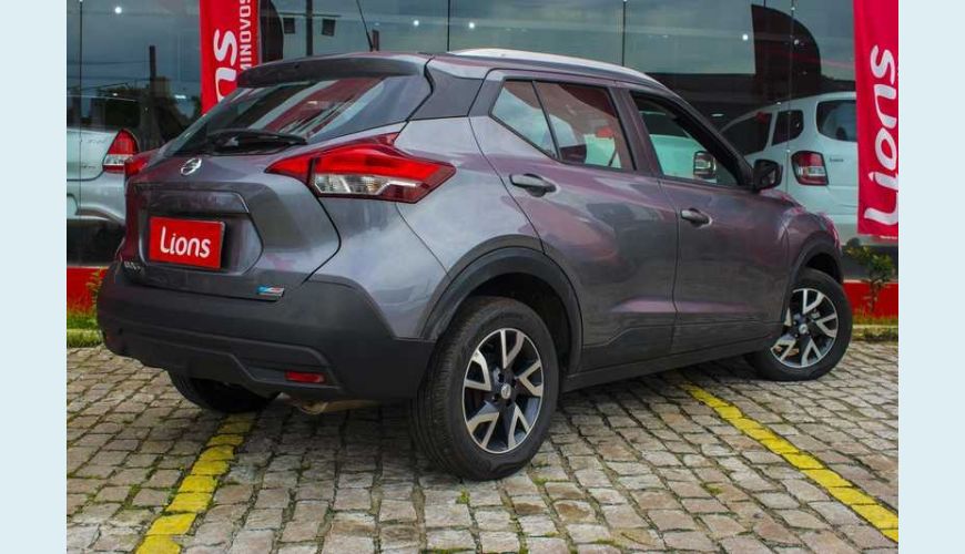 NISSAN KICKS SL 1.6 FLEX AUT. 4P - CINZA - 2018 Foto 4 (Grande)