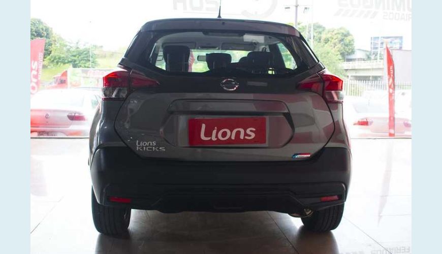 NISSAN KICKS SL 1.6 FLEX AUT. 4P - CINZA - 2018 Foto 4 (Grande)