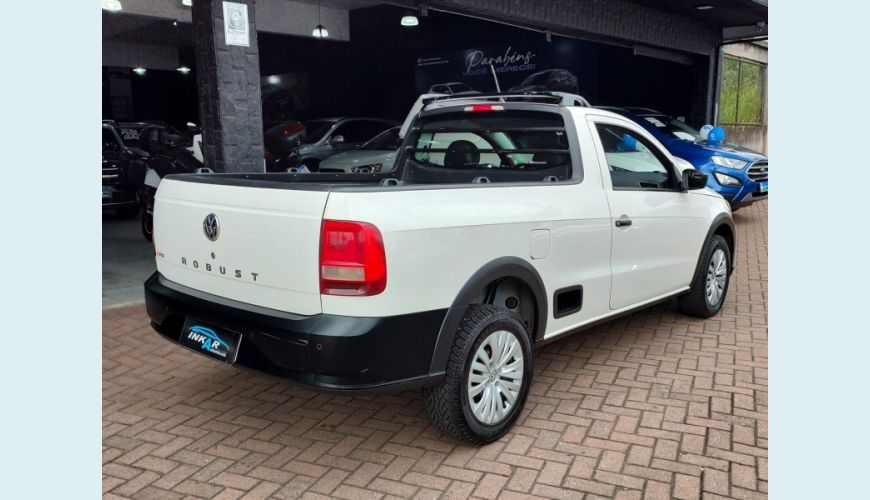 VOLKSWAGEN SAVEIRO FLEX MANUAL 2P - BRANCO - 2023 Foto 4 (Grande)