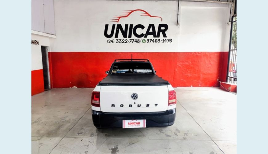 VOLKSWAGEN SAVEIRO FLEX MANUAL 2P - BRANCO - 2017 Foto 4 (Grande)
