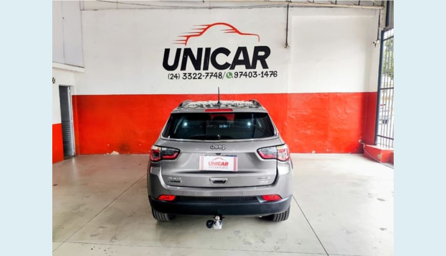 JEEP COMPASS DIESEL AUT. 4P - CINZA - 2018 Foto 4 (Grande)