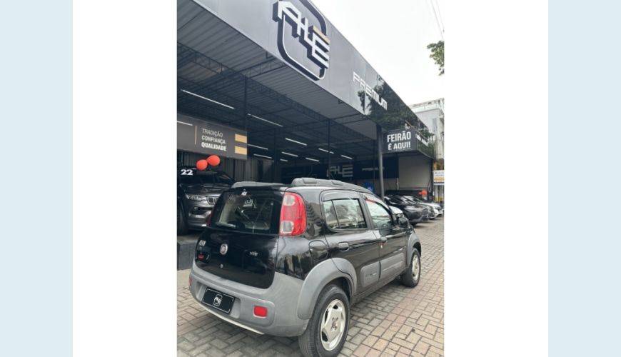 FIAT FIAT UNO FLEX MANUAL 4P - PRETO - 2013 Foto 4 (Grande)