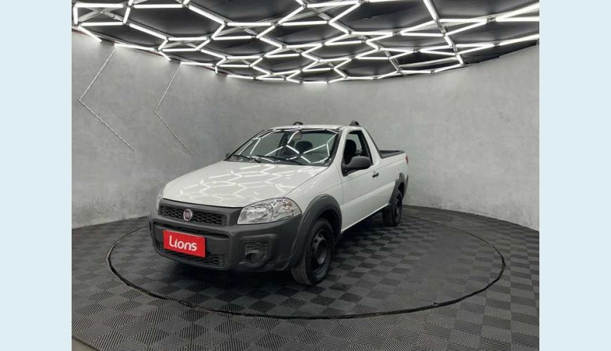 FIAT STRADA WORKING 1.4 FLEX MANUAL 2P - BRANCO - 2016 Foto 4 (Grande)