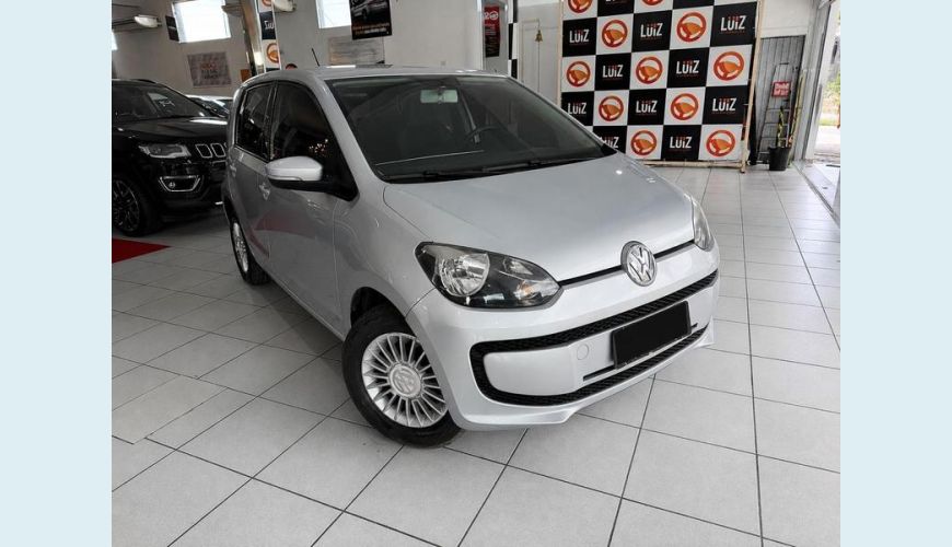 VOLKSWAGEN UP MOVE SA 1.0 ELETRICO MANUAL 4P - PRATA - 2015 Foto 4 (Grande)