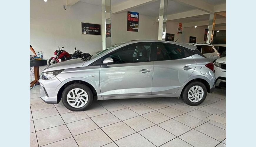 HYUNDAI HB 20 SENSE 1.0 KAPPA FLEX MANUAL 4P - PRATA - 2024 Foto 4 (Grande)