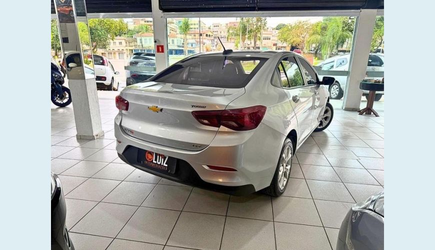 CHEVROLET ONIX LTZ 1.0 TURBO FLEX MANUAL 4P - PRATA - 2023 Foto 4 (Grande)