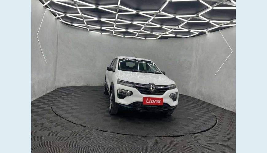 RENAULT KWID INTENSE 1.0 FLEX MANUAL 4P - BRANCO - 2023 Foto 4 (Grande)