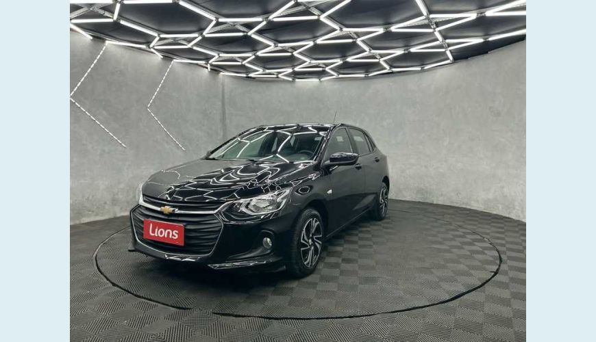 CHEVROLET ONIX LT 1.0 FLEX MANUAL 4P - PRETO - 2024 Foto 4 (Grande)