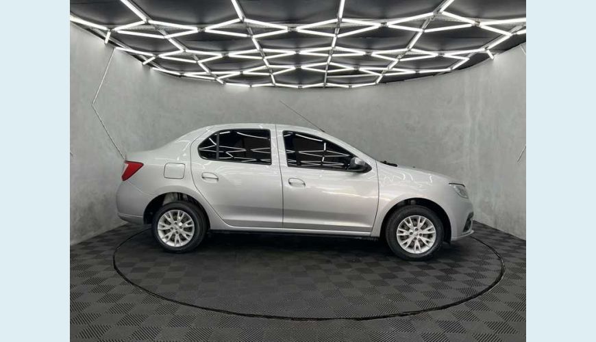 RENAULT LOGAN ZEN 1.0 12V FLEX MANUAL 4P - PRATA - 2021 Foto 4 (Grande)