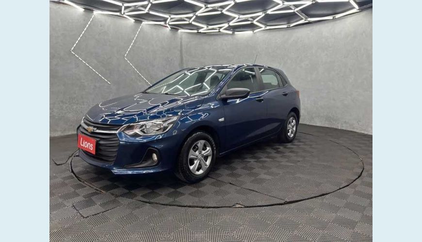 CHEVROLET ONIX 1.0 FLEX MANUAL 4P - AZUL - 2024 Foto 4 (Grande)